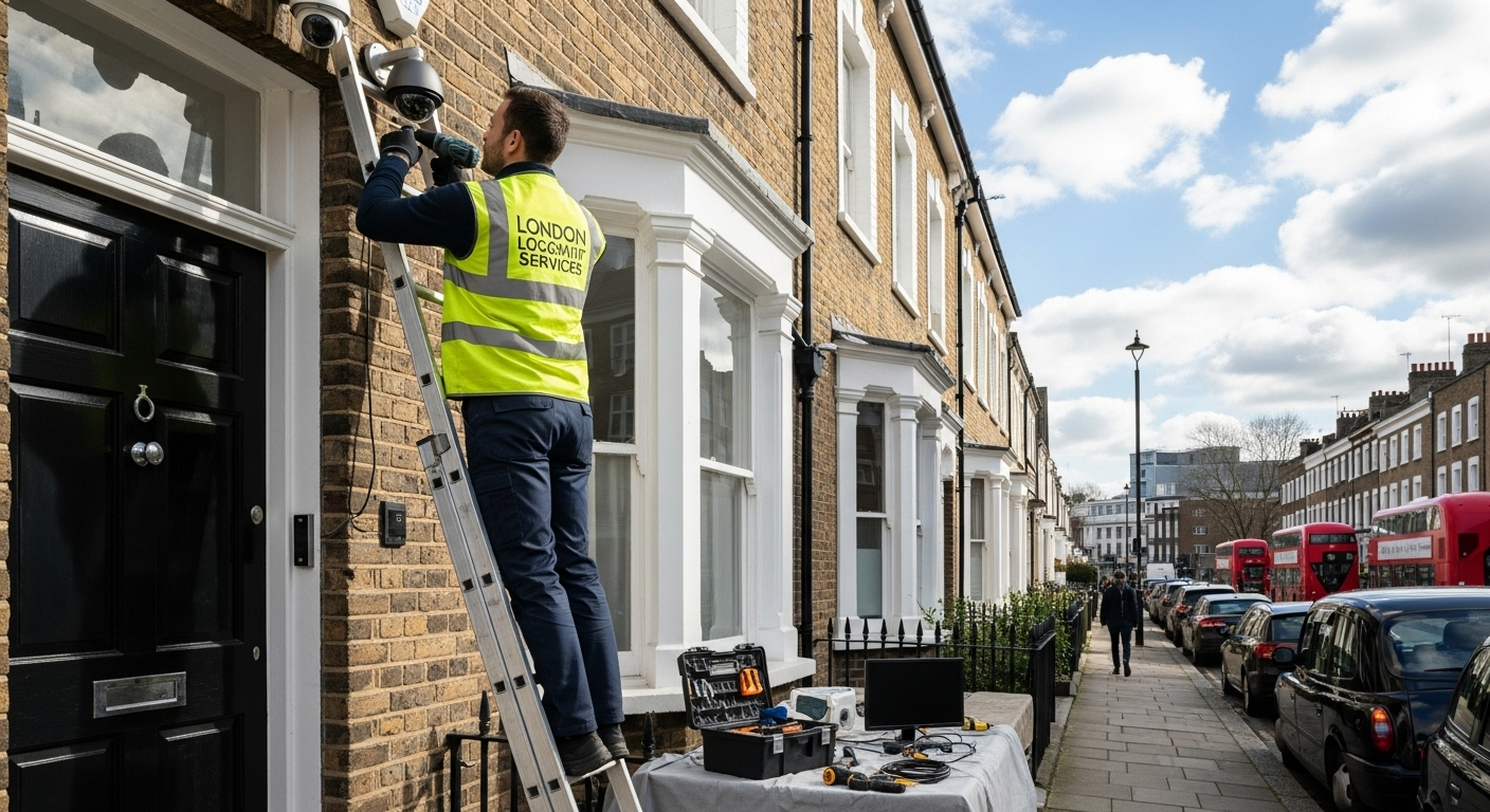 CCTV by Locksmith in London
