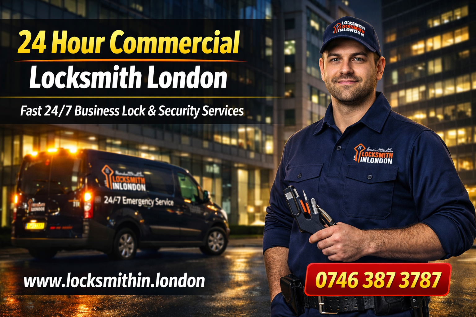 24 Hour Commercial Locksmith London