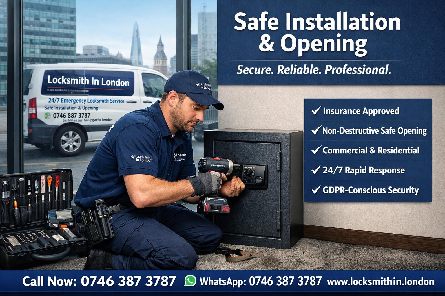 safe locksmith London