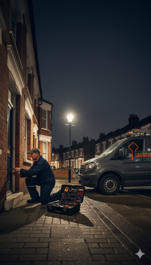 Emergency locksmith Camden unlocking house door