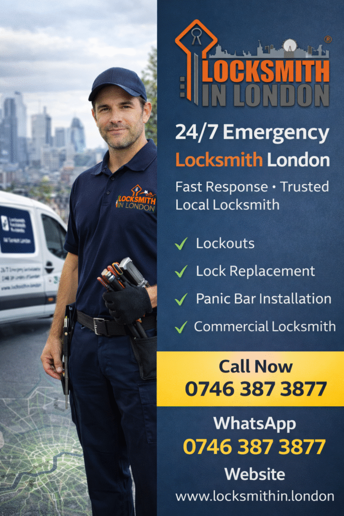 emergency locksmith London professional locksmith service van