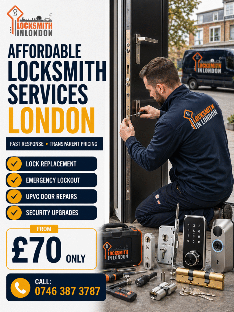 ock installation price by locksmith in london
