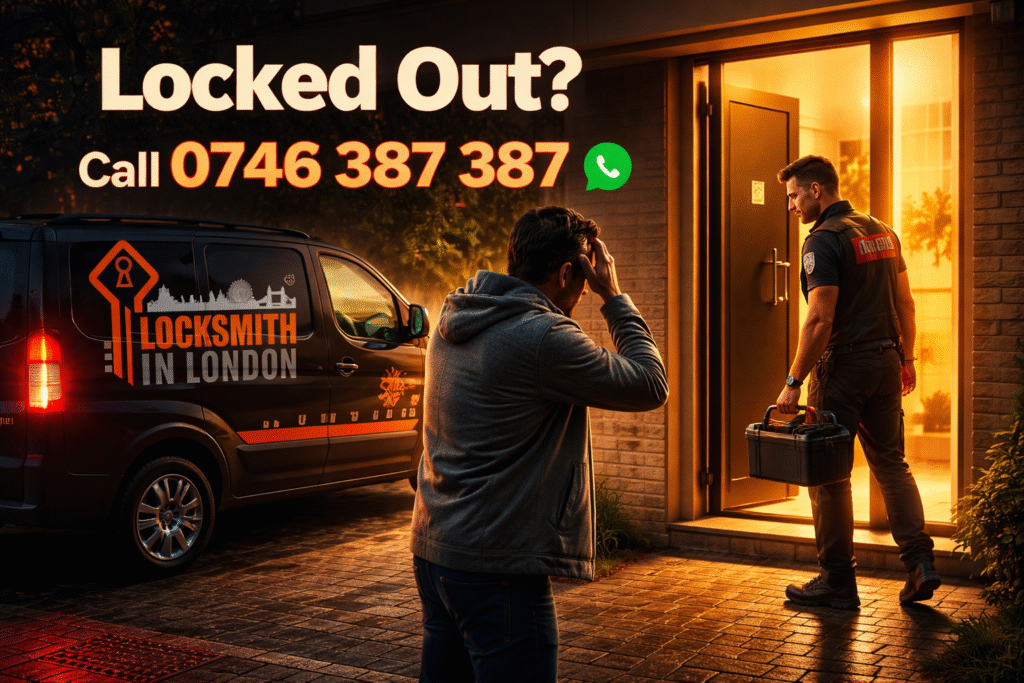 locked out of house London