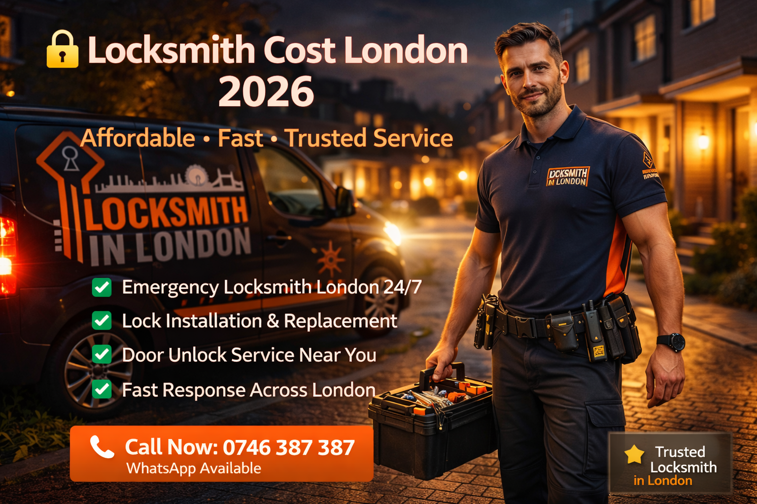 Locksmith Cost London
