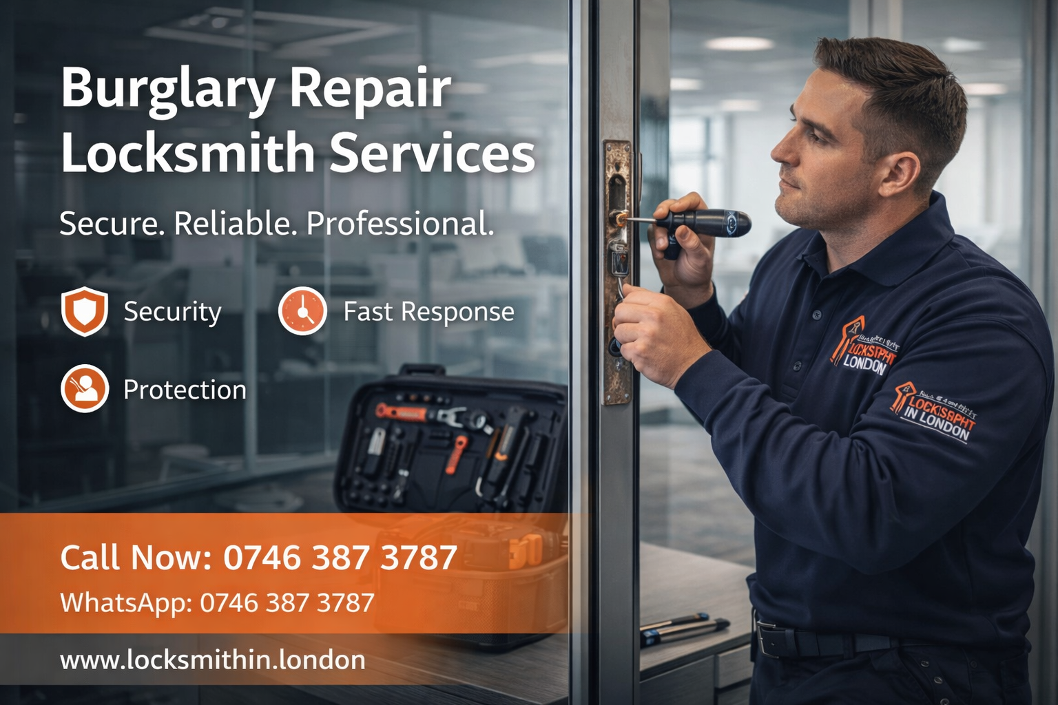 burglary repair locksmith London