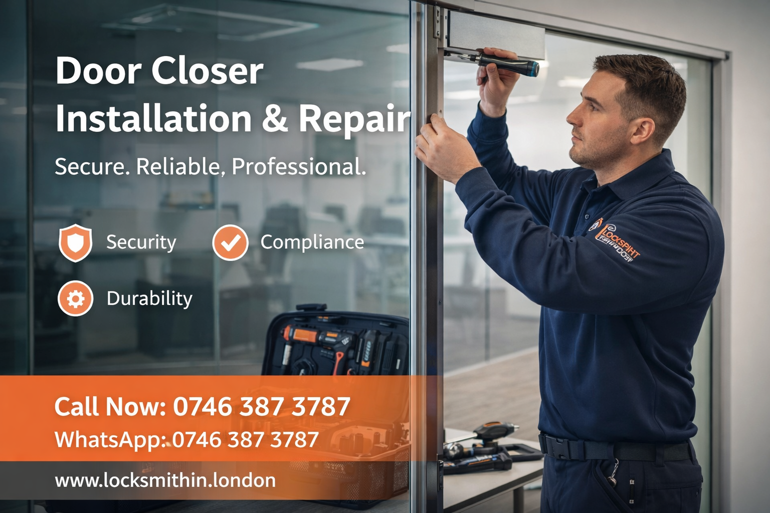 door closer installation London