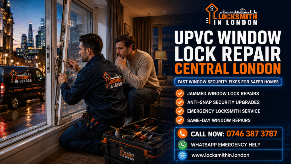 UPVC Window Lock Repair Central London