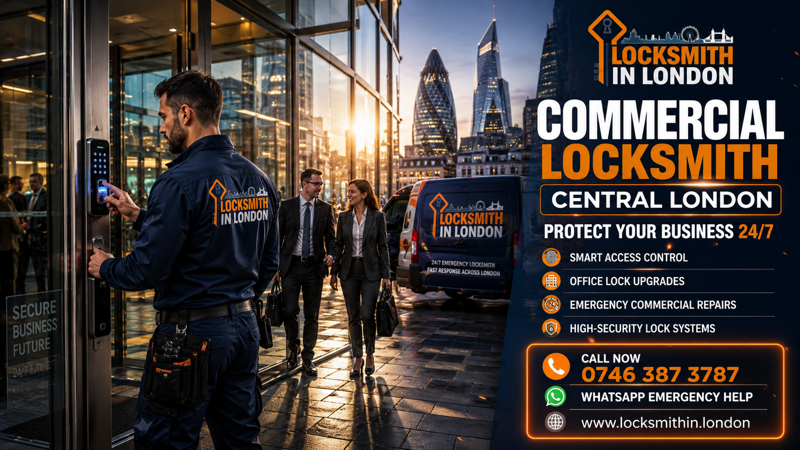 Commercial Locksmith Central London