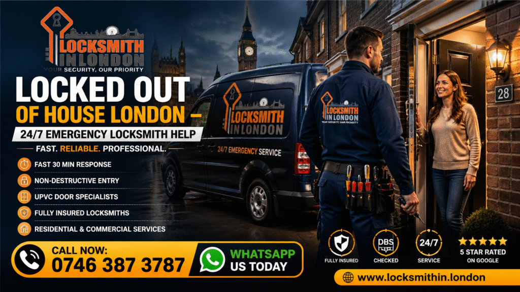 locked out of house Central London