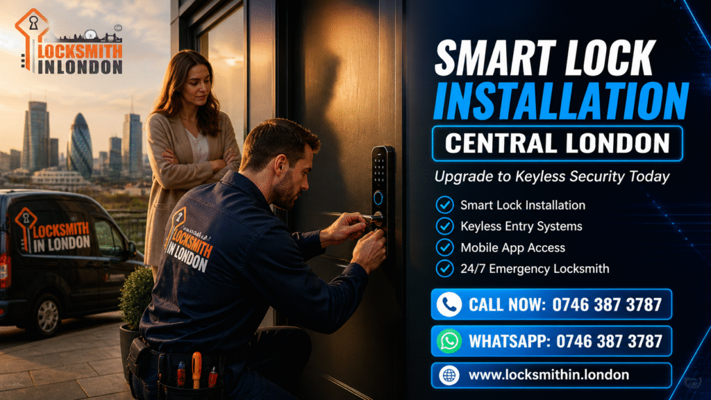 Smart Lock Installation Central London