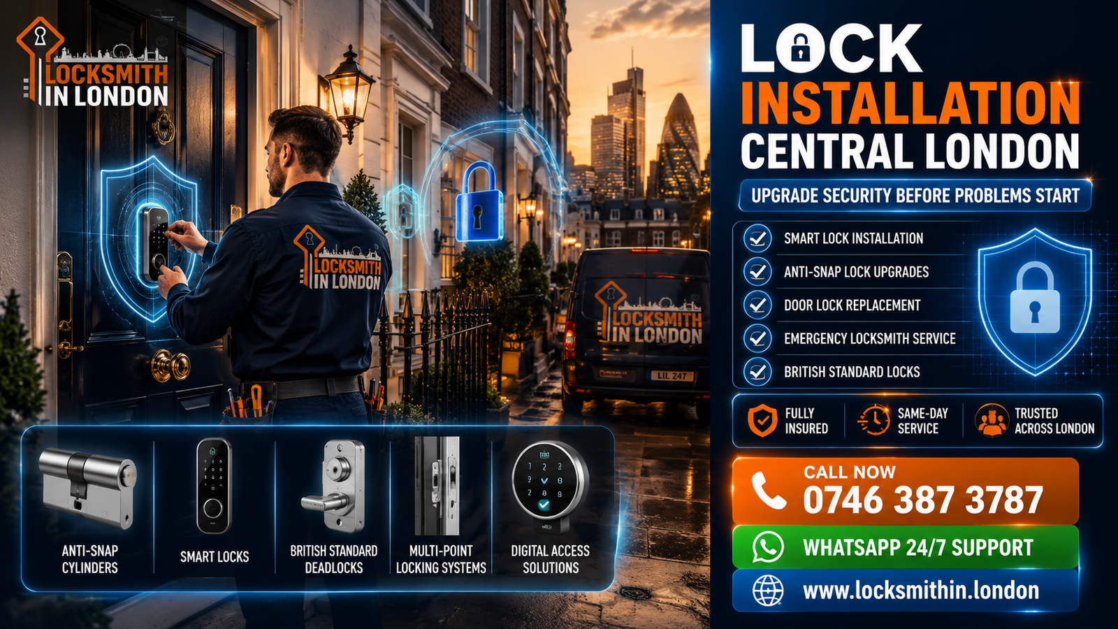 Lock Installation Central London