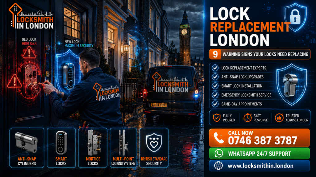 Lock replacement London