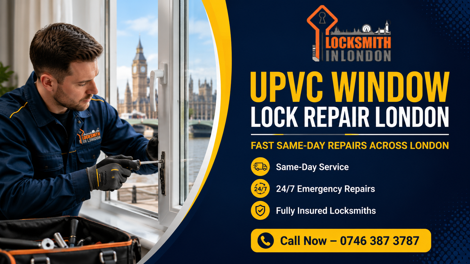 UPVC Window Lock Repair Ilford
