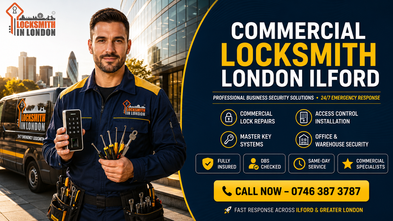 Commercial Locksmith London Ilford