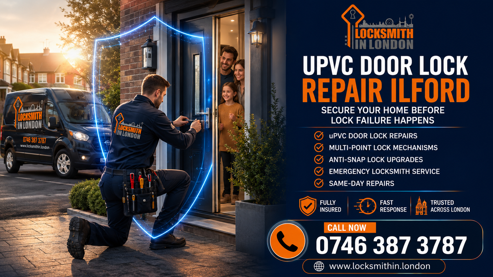 UPVC Door Lock Repair Ilford