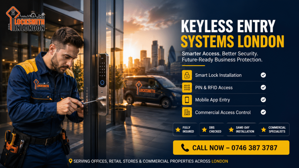 Keyless Entry Systems London www.locksmithin.london
