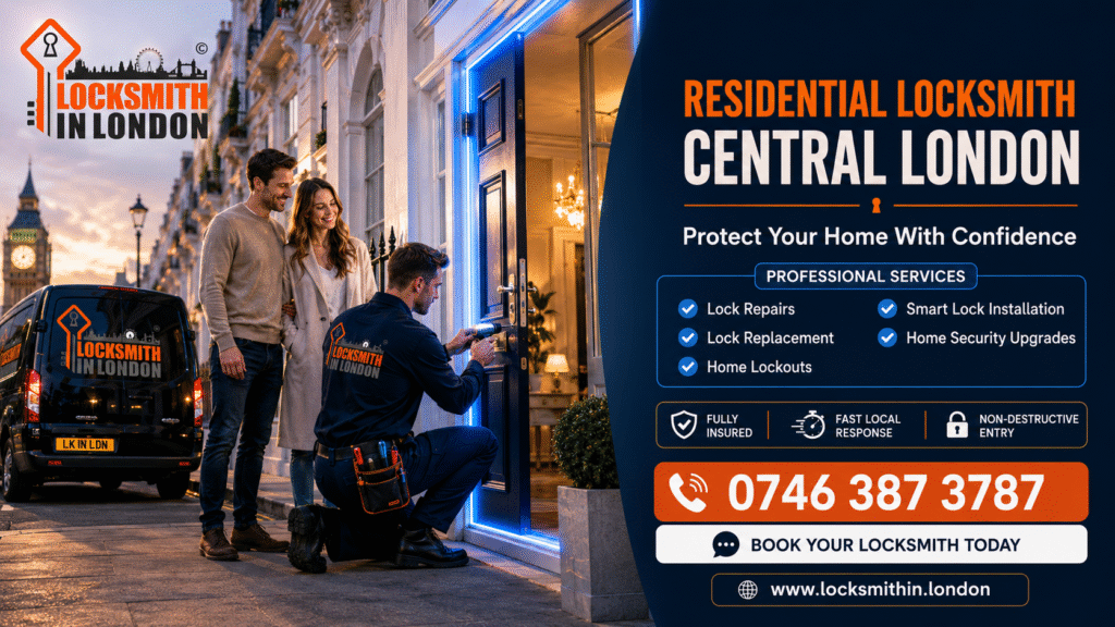 Residential Locksmith Central London