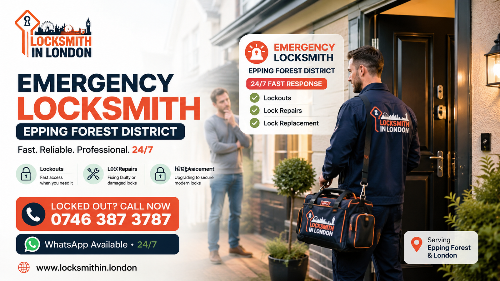Emergency Locksmith Epping Forest District