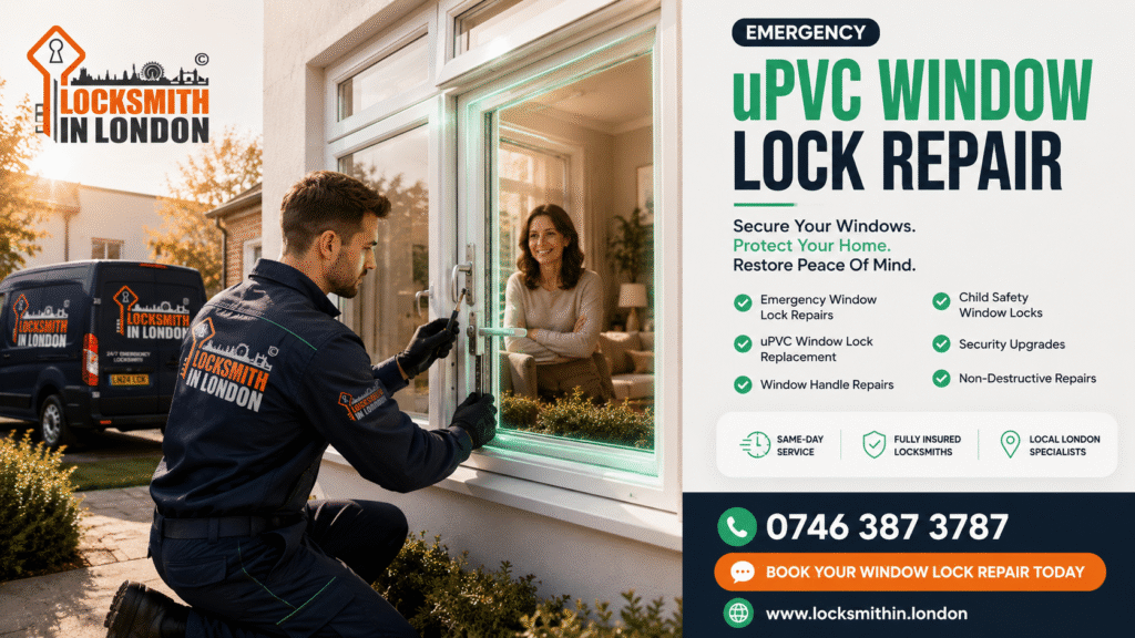 Emergency UPVC Window Lock Repair