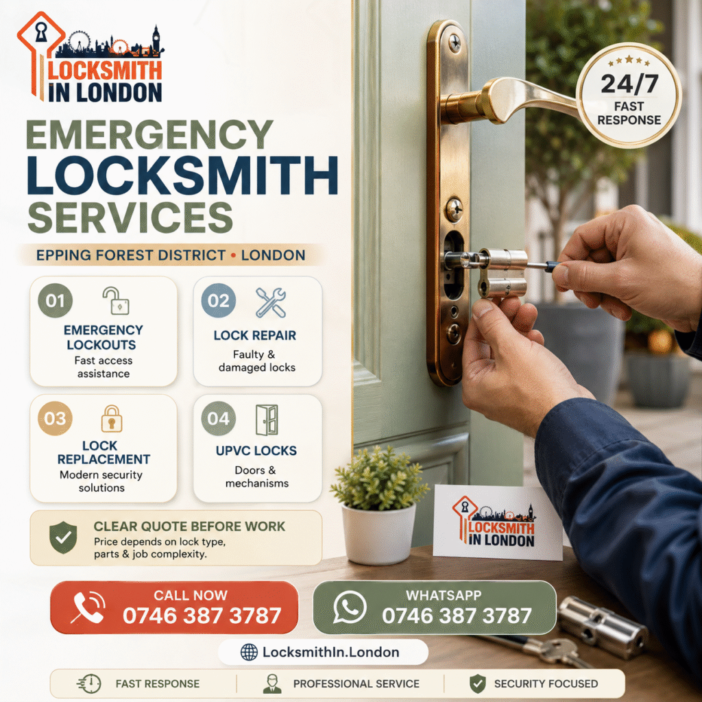 locksmith in London lock repair replacement and UPVC services