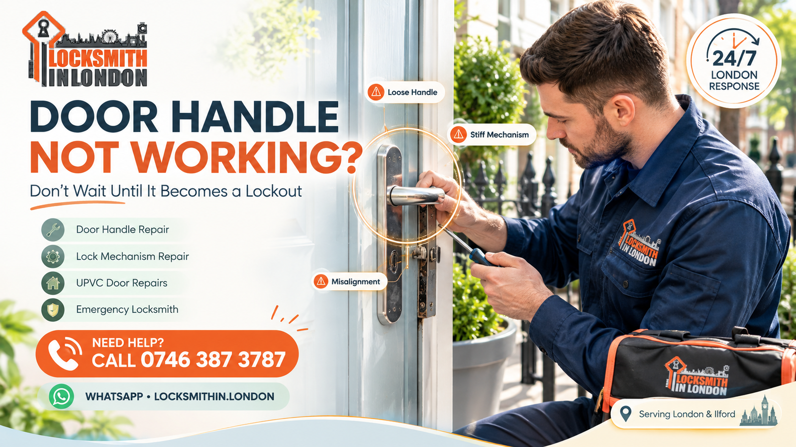 door handle not working London | Locksmith In London | www.locksmithin.london