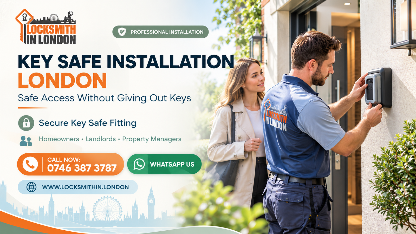 Key Safe Installation London | Locksmith In london | www.locksmithin.london